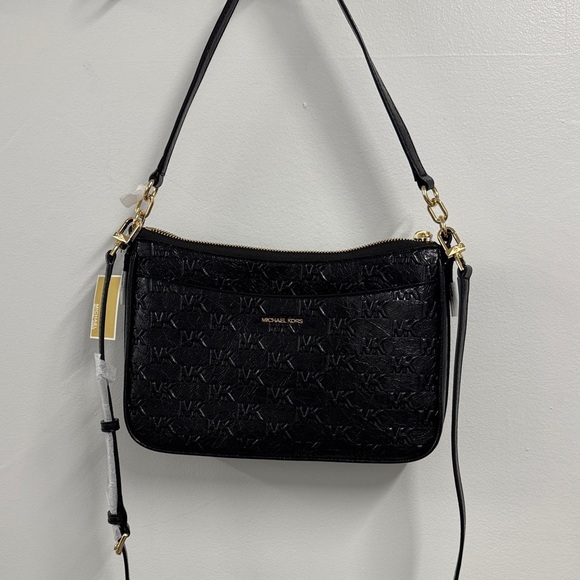 MK Jet Set Small Top Zip Pochette Crossbody NWT - Picture 1 of 6